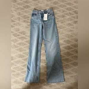 Zara High Rise Blue Jeans